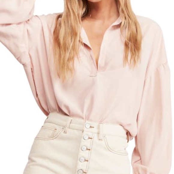 Free People Tops - NWT Free People Love Until Tomorrow Poet Blouse L